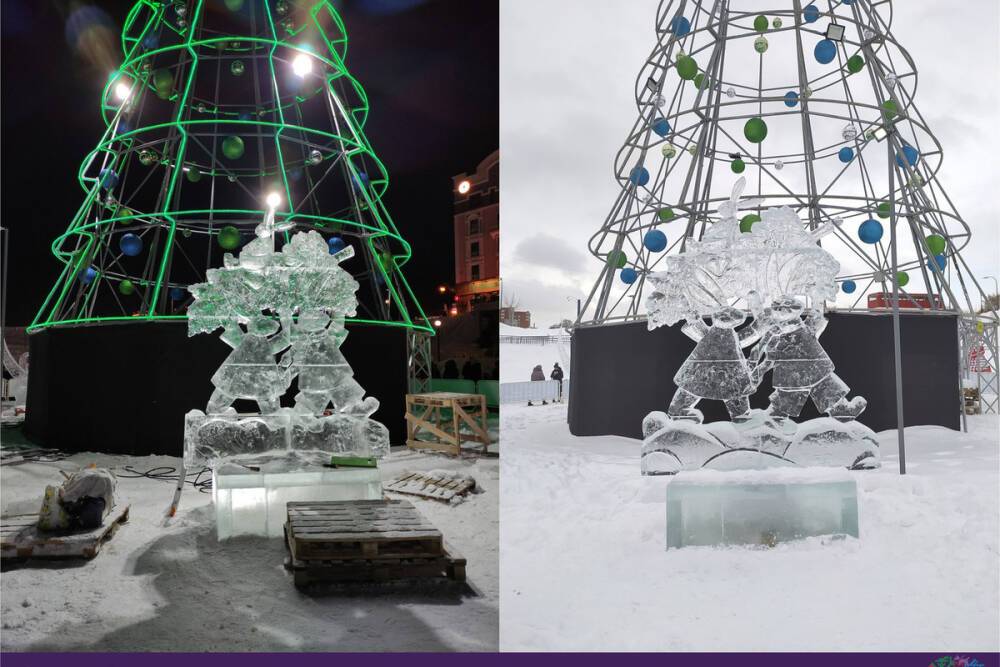 Урбанисты раскритиковали рязанский фестиваль ледовых скульптур