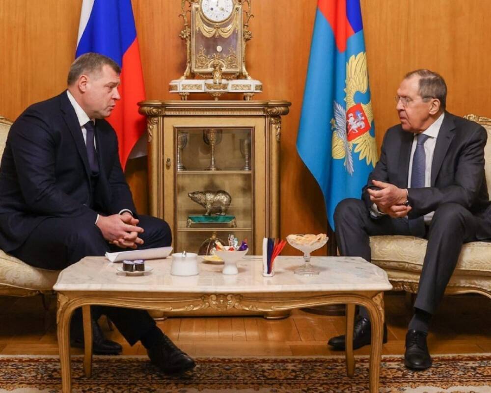 Глава российского МИД Сергей Лавров и Игорь Бабушкин обсудили перспективы международного сотрудничества Астраханской области