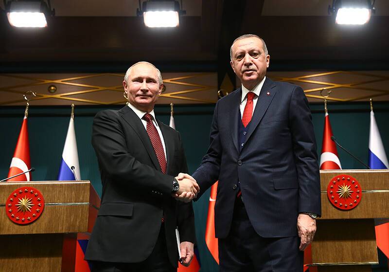 Эрдоган заявил о желании поговорить с Путиным