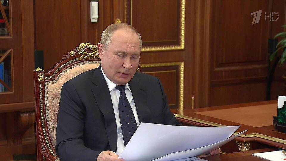 Владимир Путин провел рабочую встречу с министром культуры Ольгой Любимовой