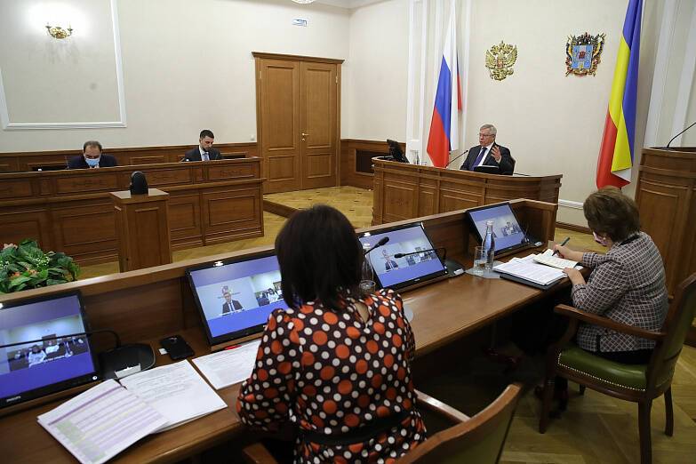 В правительстве Ростовской области подвели итоги работы минспорта за 2021 год