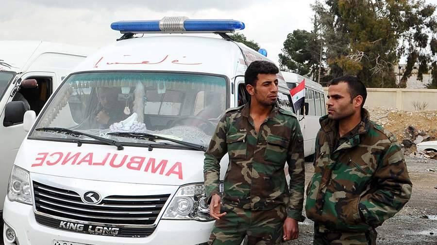 Автобус со служащими МВД Сирии подорвался на самодельном взрывном устройстве