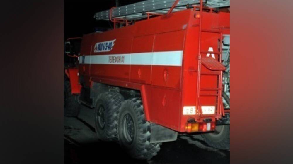На пожаре в Касимове 42-летний мужчина получил травмы