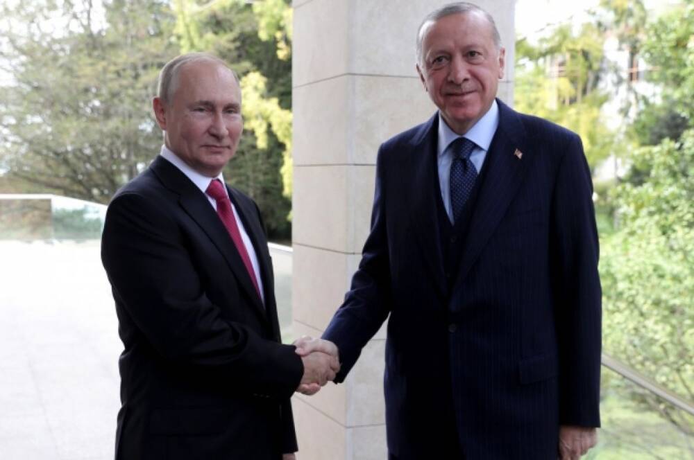 Путин и Эрдоган подтвердили настрой на дальнейшее партнерство РФ и Турции
