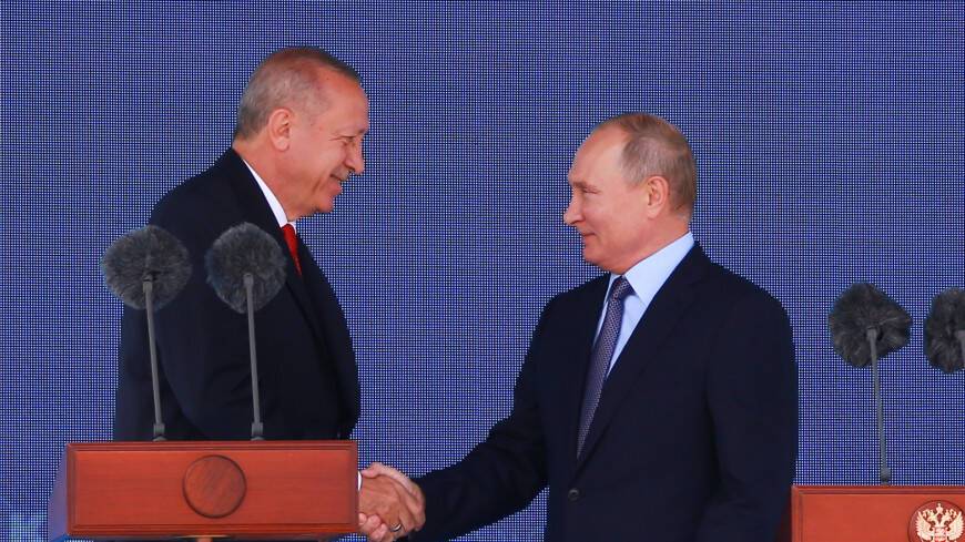 Путин и Эрдоган обменялись новогодними поздравлениями и обсудили сотрудничество