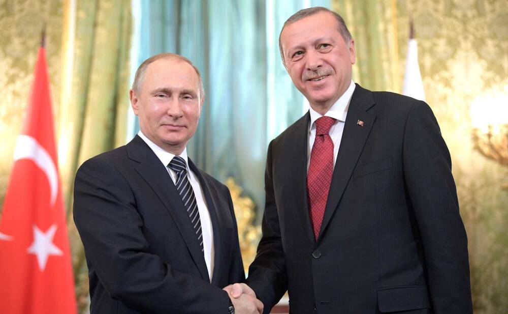 Соловьев увидел в общении Путина и Эрдогана «любопытное совпадение»