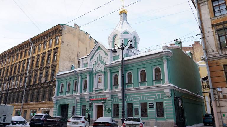 В Петербурге отреставрировали часовню Коневской иконы Божией Матери