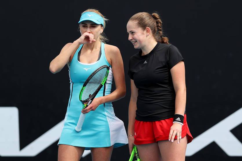 Киченок и Остапенко вышли во второй раунд парного разряда Australian Open