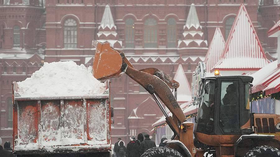 Мощные снегопады ожидаются в Москве в ближайшие двое суток