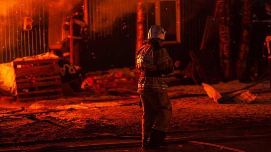 Два человека погибли при пожаре в частном доме под Нижним Новгородом