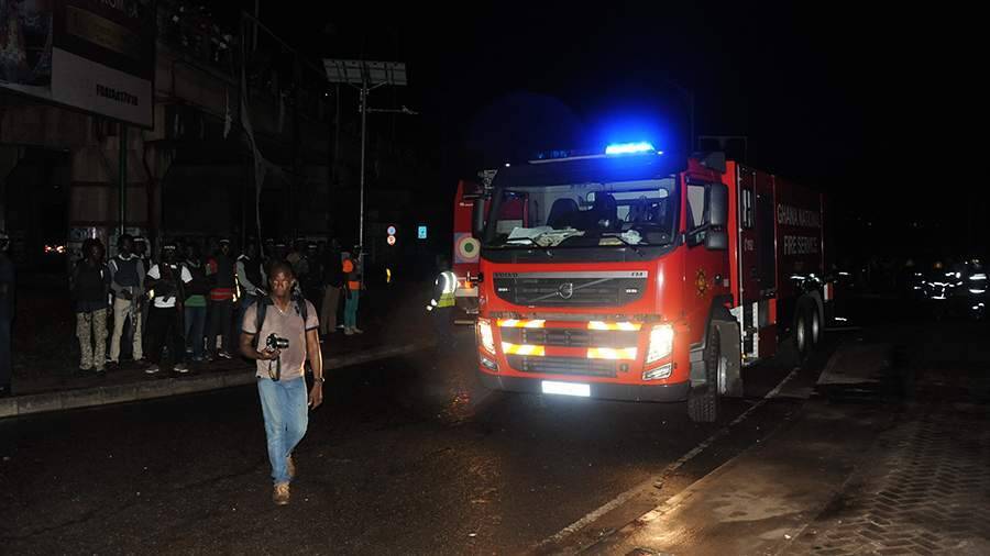 Не менее 17 человек погибли при взрыве грузовика на западе Ганы