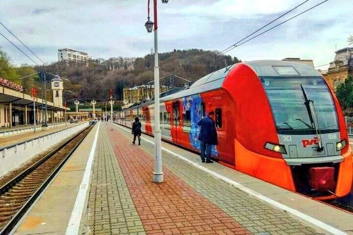 Пассажироперевозки по железной дороге в Кисловодск поставили рекорд