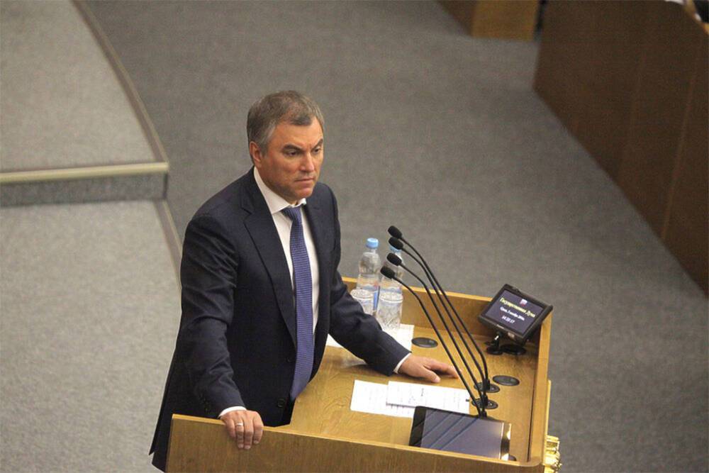 Володин назвал сроки обсуждения с руководителями фракций признания ЛНР и ДНР