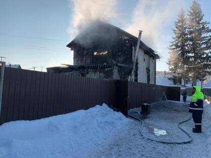 В Новосибирске 68-летняя женщина погибла при пожаре в дачном доме