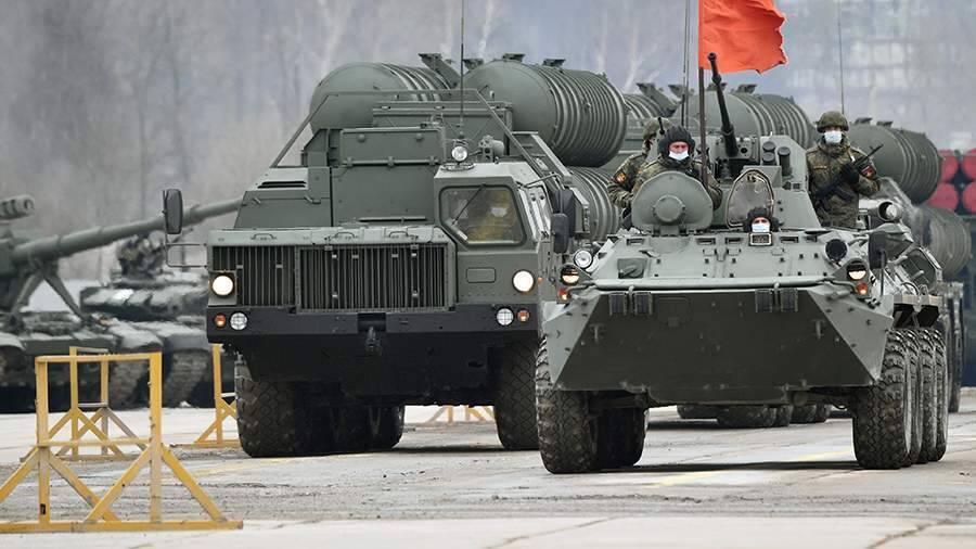 Минобороны России направило два дивизиона С-400 на учения в Белоруссию