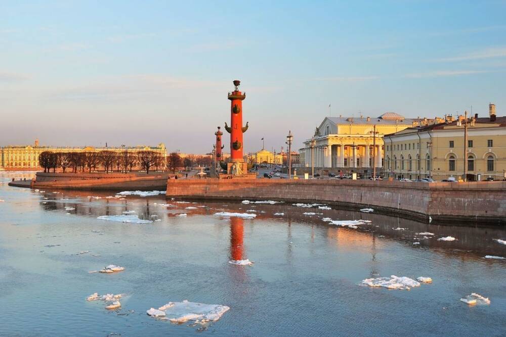 Циклон «Ида» принес в Петербург похолодание и снег