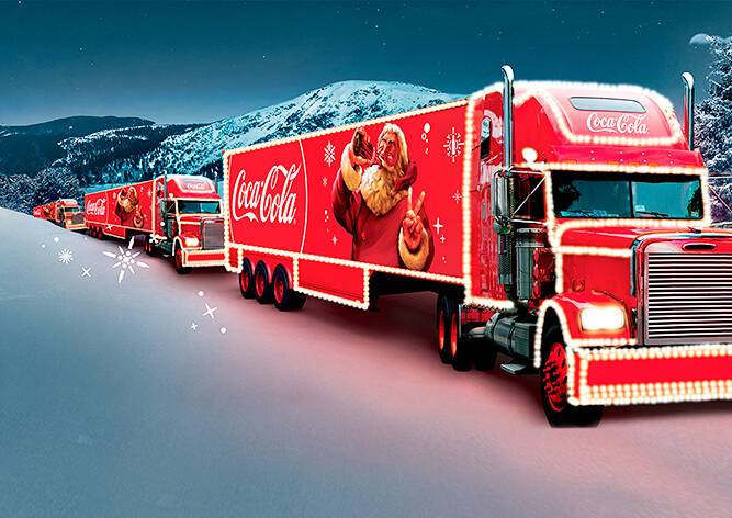 Рождественский грузовик Coca-Cola посетит 30 городов Чехии