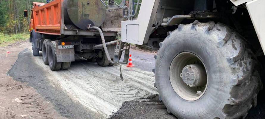 Методом холодного ресайклинга в Карелии будет отремонтировано 233 километра дорог