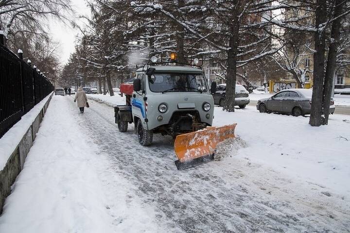 В Новосибирске 22 января от снега очистят 18 улиц