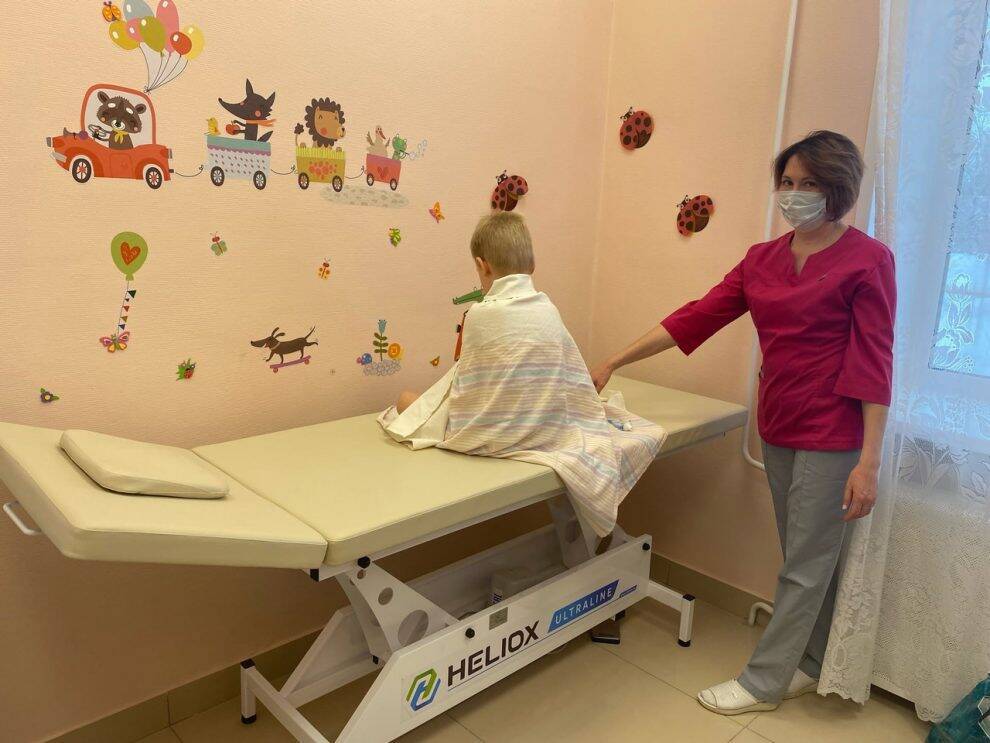 В Глазове в детской поликлинике на Сибирской появилось новое оборудование