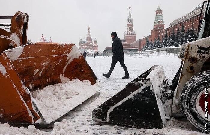 Высота снежного покрова в Москве достигла максимума за зиму - 45 см