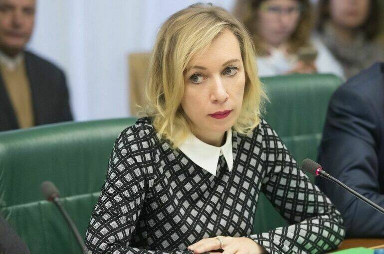 Захарова назвала «топорнымм» материалы Госдепа о ситуации вокруг Украины