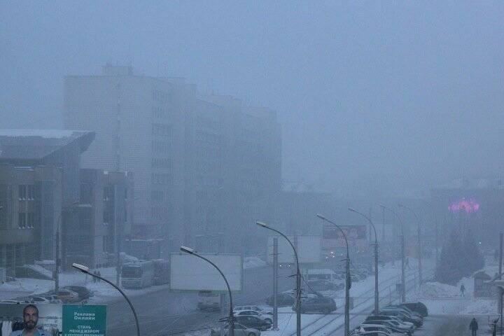 Уровень загрязнения воздуха в Новосибирске достиг опасных значений