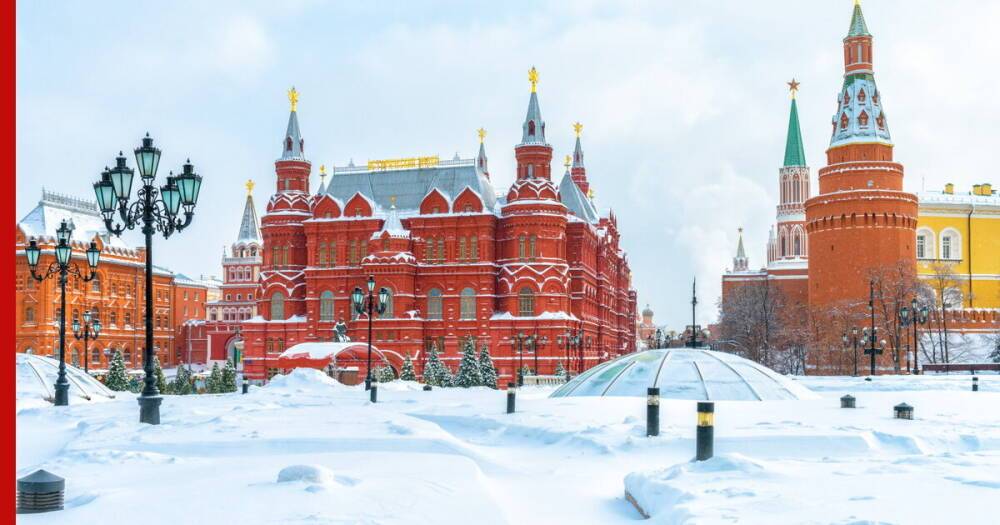 Сугробы в Москве могут вырасти до полуметра к концу января