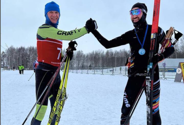 Дмитрий Ялов принял участие в Рязанском лыжном марафоне