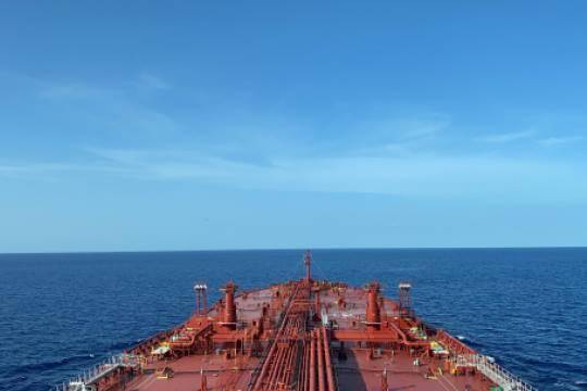 В Чёрном море на танкере с российским экипажем произошло возгорание