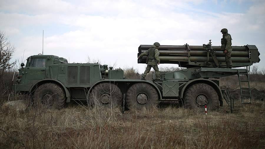 В ДНР заявили о переброске украинскими силовиками систем «Ураган» в Донбасс