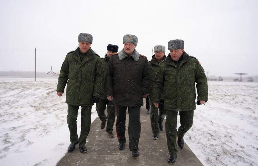 Лукашенко в военной части в Лунинце: каким будет учение «Союзная решимость-2022» – все подробности