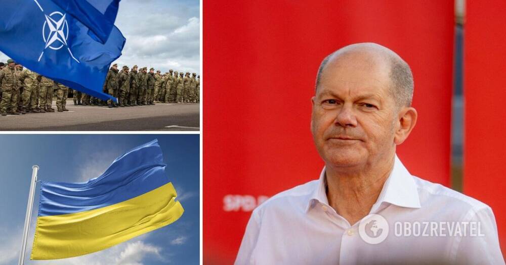 Канцлер Германии о вступлении Украины в НАТО: гарантий быть не может