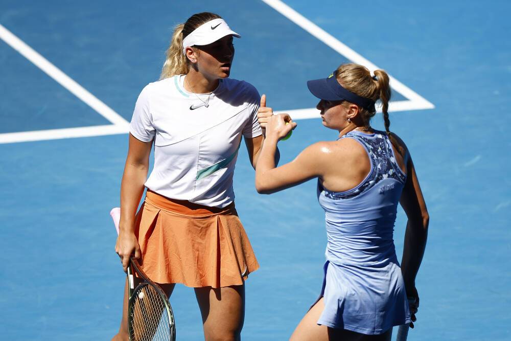 Костюк и Ястремская проиграли в третьем круге парного разряда Australian Open