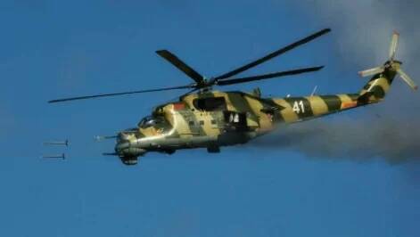 В Беларуси потерпел крушение военный вертолет