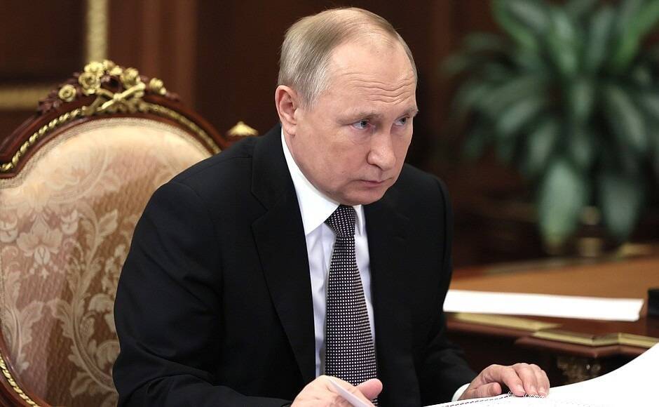 Путин заявил о перераспределении ресурсной базы запасов газа между крупнейшими компаниями