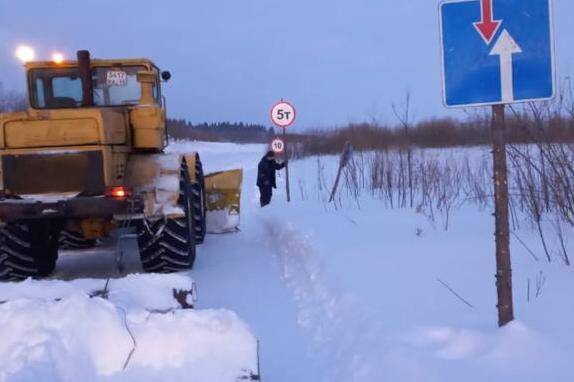 Зимник Усинск — Нарьян-Мар снова закрыт для большегрузов