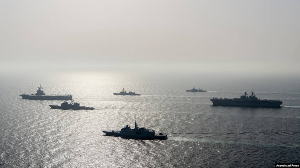 НАТО начало крупные военные учения в Средиземном море