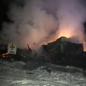 На территории военного полигона на Львовщине произошел пожар. Фото