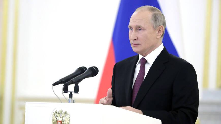 Путин пожелал боевого настроя российским участникам Олимпиады