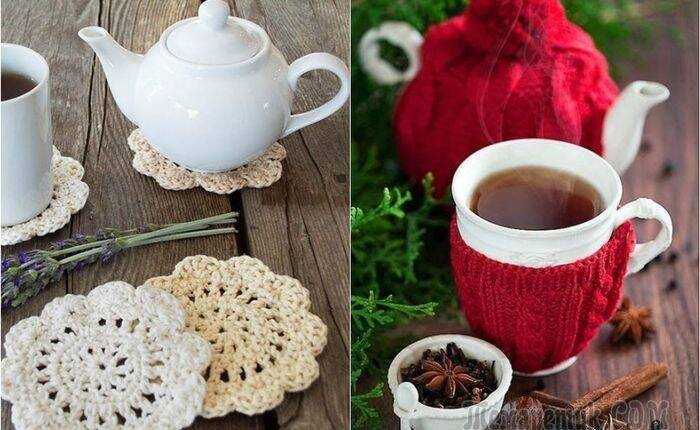 20 крутых вязаных идей для уютного чаепития