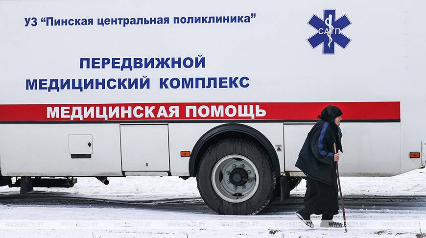 РЕПОРТАЖ: Ближе к сельчанам: передвижной медкомплекс заработал в Пинском районе