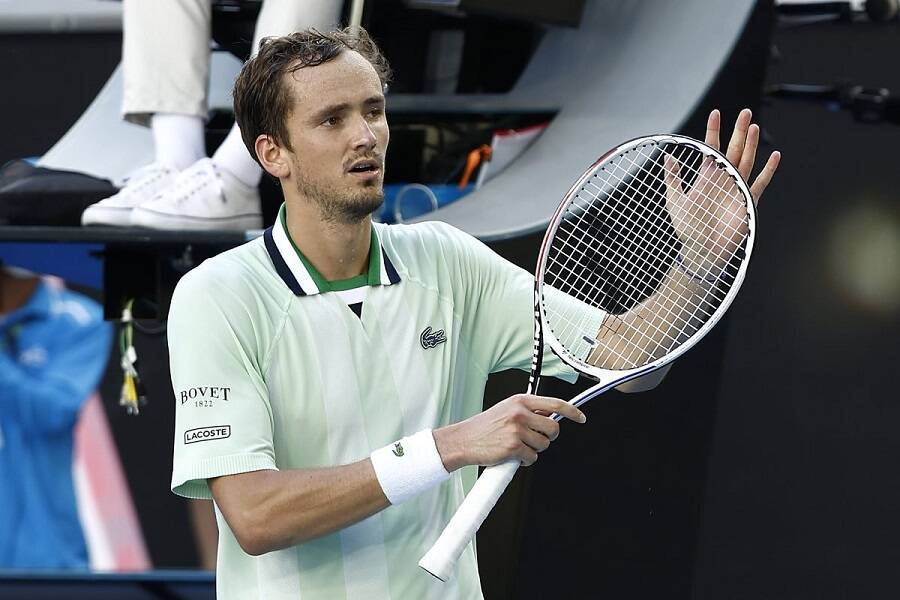 Стало известно, во сколько примерно начнётся четвертьфинальный матч Медведева на Australian Open