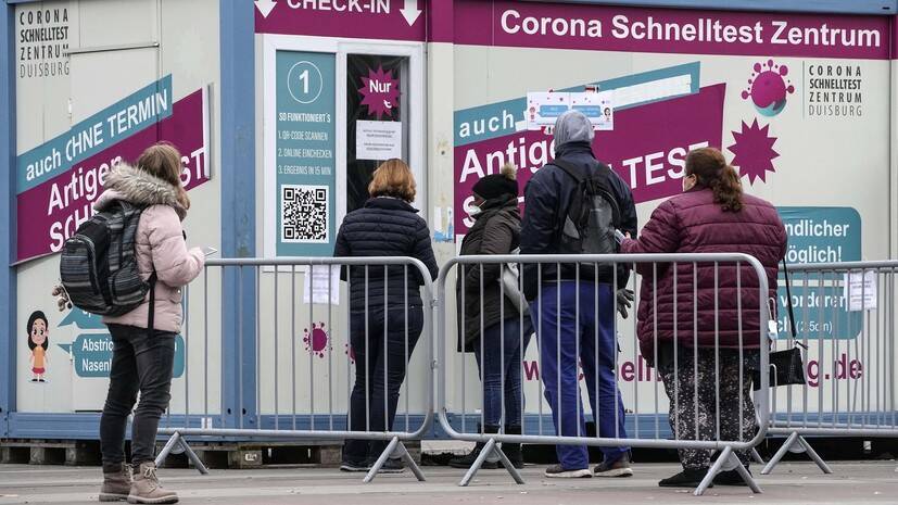 В Германии за сутки выявили 164 тысячи случаев коронавируса за сутки
