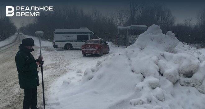 В Советском районе Казани экологи обнаружили свалку снега площадью более 950 кв. м