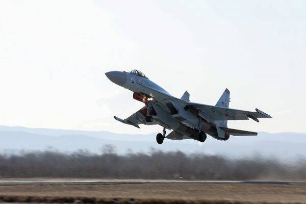 Российские истребители Су-35С перебазировались в Белоруссию