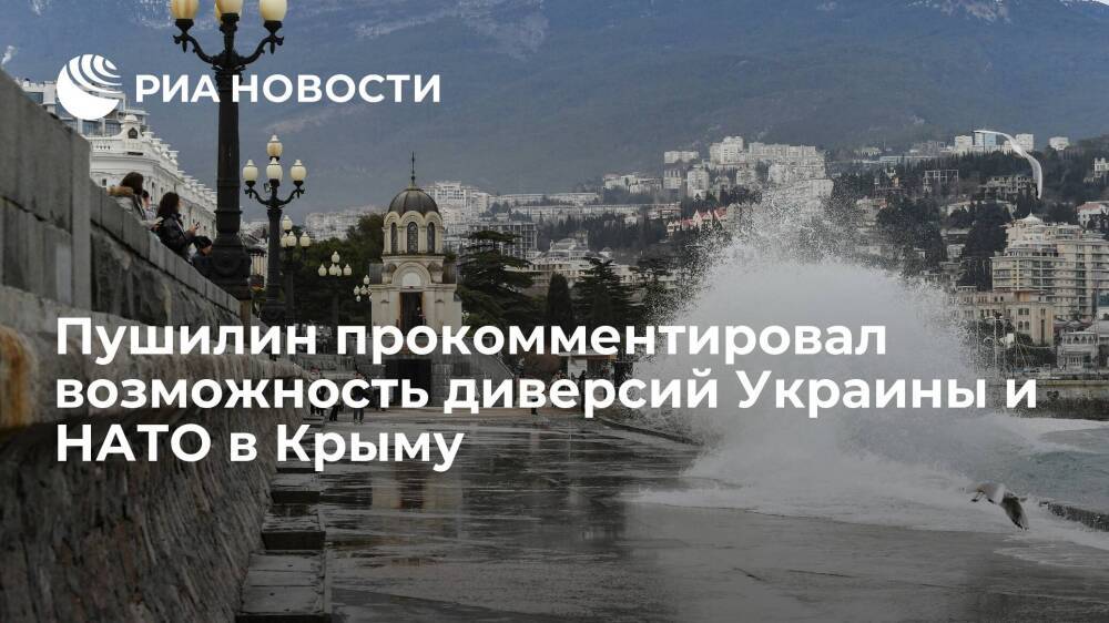 Глава ДНР Пушилин: у нас нет данных о возможных диверсиях Киева или НАТО в Крыму