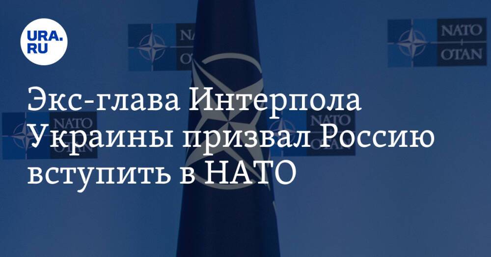 Экс-глава Интерпола Украины призвал Россию вступить в НАТО