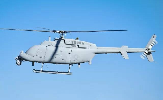 ВМС США впервые развернули новейший беспилотный вертолет MQ-8C Fire Scout