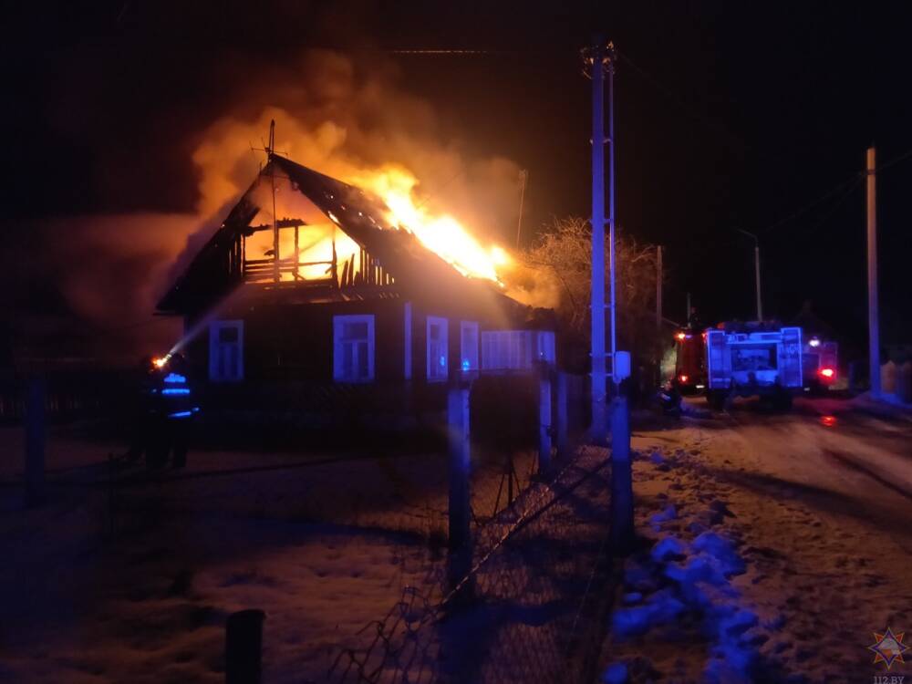 В Гродненском районе в пожаре погибла 91-летняя пенсионерка